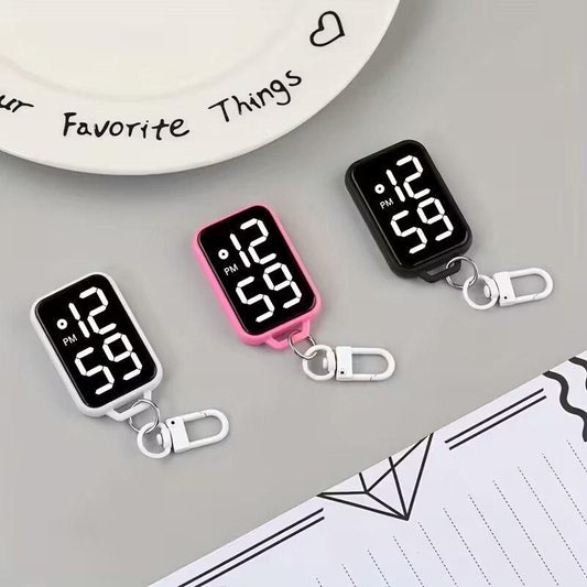 Digital Clock Keychain (Assorted Colors)